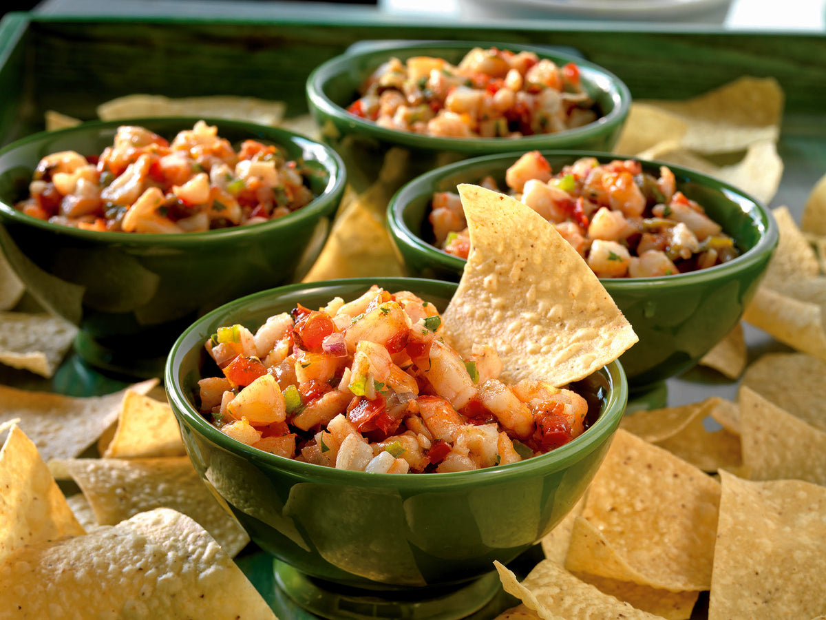 Fiesta Shrimp Salsa With Chips