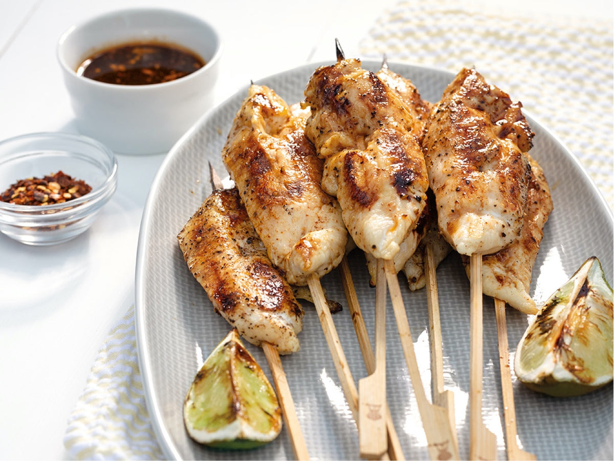 Chili Lime Glazed Chicken Skewer Appetizer Recipe | Corona® Beer USA