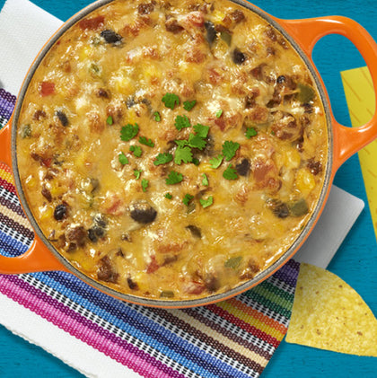Ranch-Style <br>Beef and Bean Dip